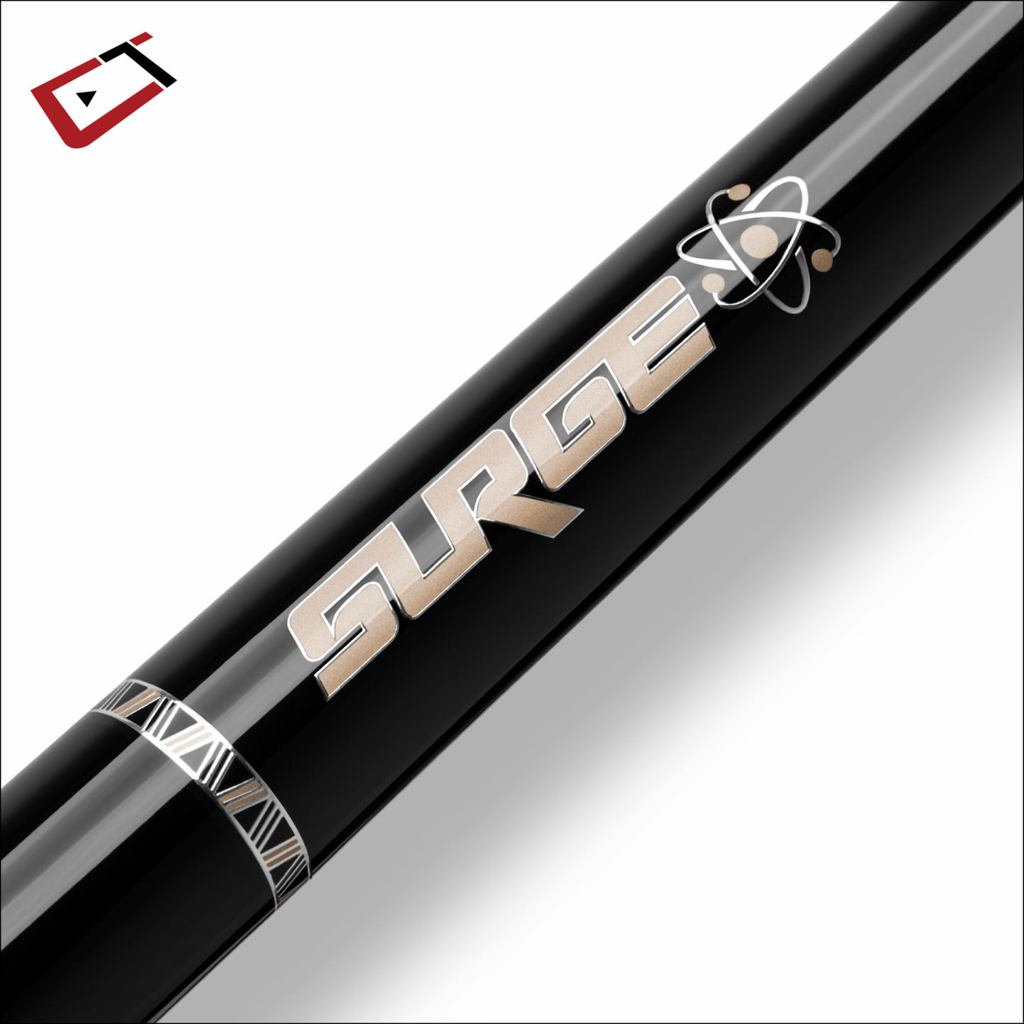 Cuetec Avid Surge Break Cue - Black/Gold (No Wrap)