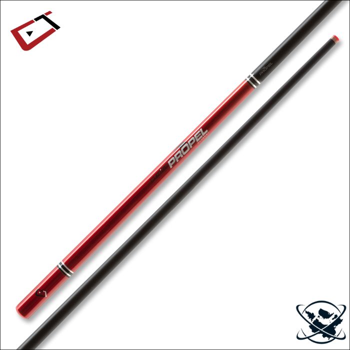 Cuetec Cynergy Ruby Red Propel Carbon Fiber Jump Cue