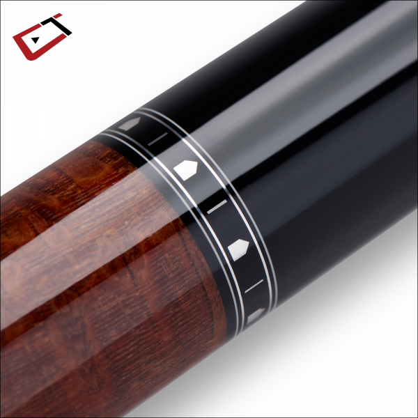 Cuetec Cynergy Truewood Leopard II No Wrap Pool Cue