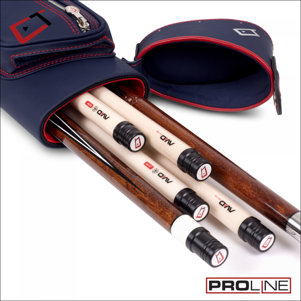 Cuetec 2x4 Pro Line Hard Cue Case - Navy