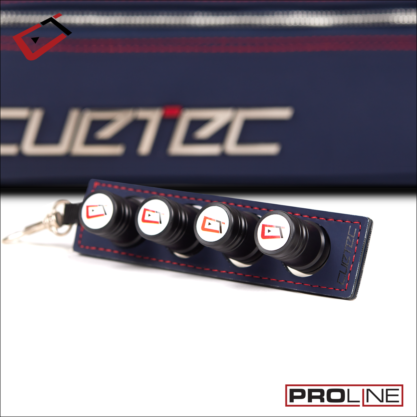 Cuetec 2x4 Pro Line Hard Cue Case - Navy