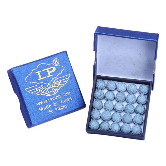 LP Snooker House Cue Tips Box of 50 pcs