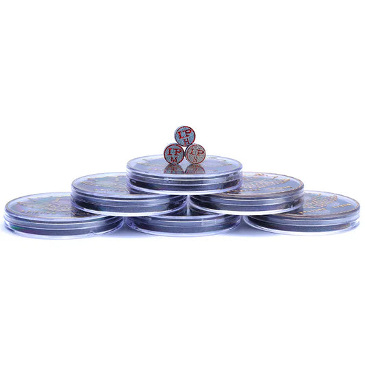 LP Professional Series #3 Cue Tips – Precision for Snooker, English Pool, and Chinese 8 Ball- Box of 6