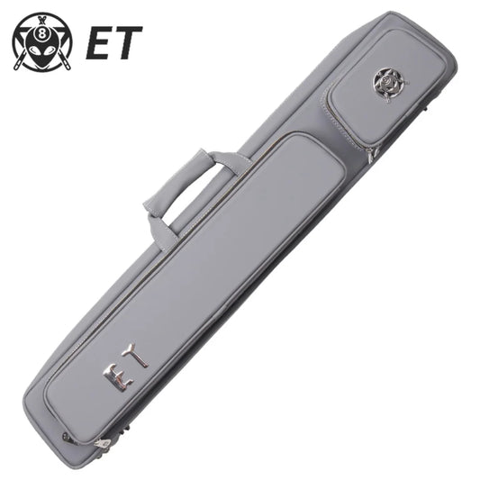 ET Extra-Terrestrial Pu Leather 3 Butts 5 Shafts Billiard Pool Cue Case Holder