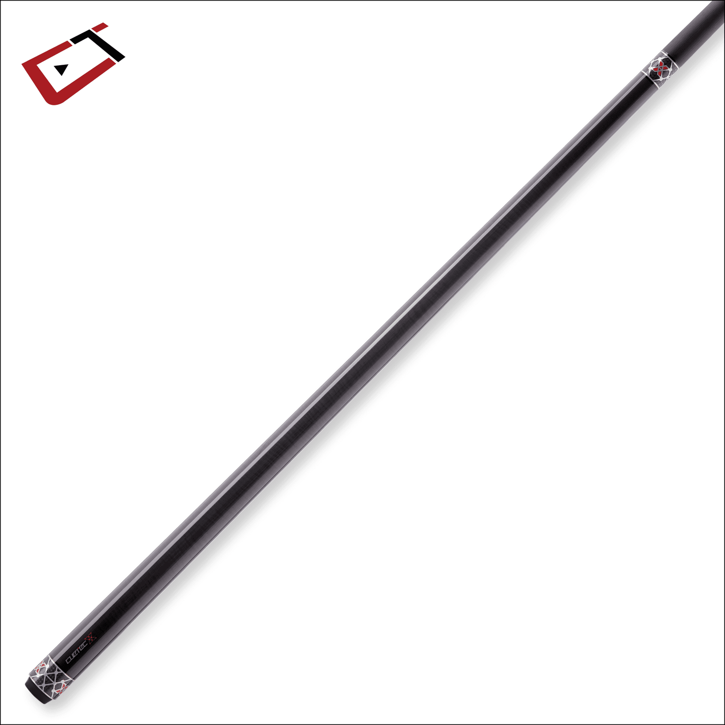 Cuetec Cynergy X Raw Black Leath Wrap-Wrapless