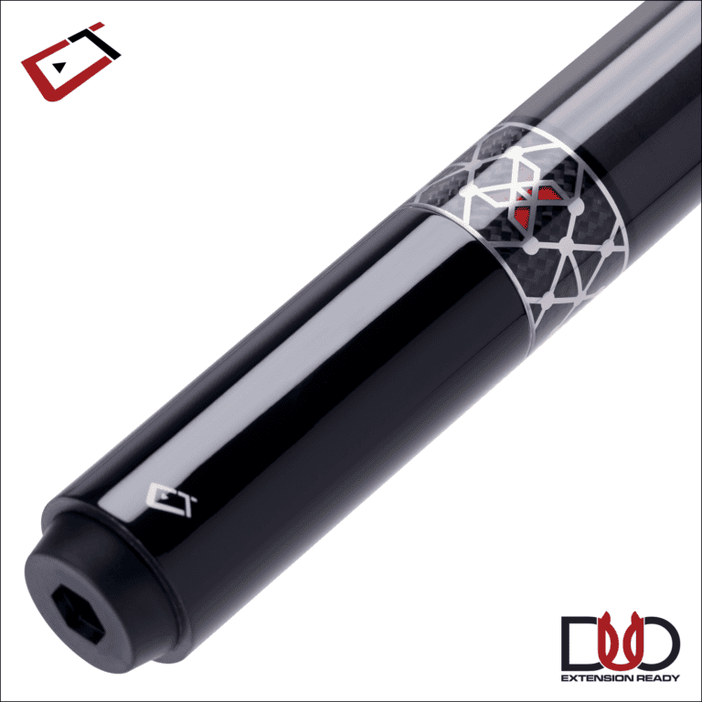 Cuetec Cynergy X Raw Black Leath Wrap-Wrapless