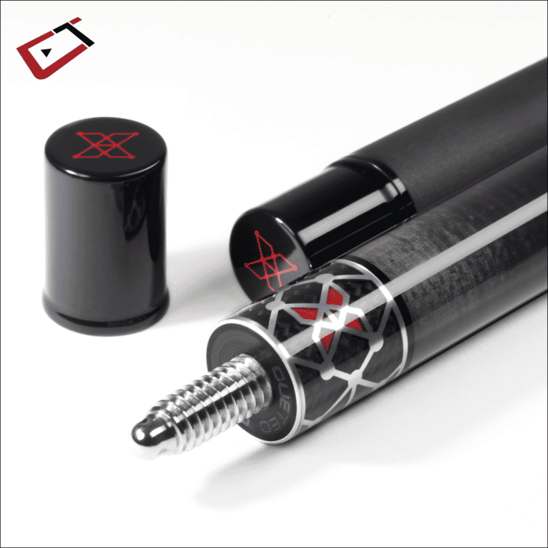 Cuetec Cynergy X Raw Black Leath Wrap-Wrapless