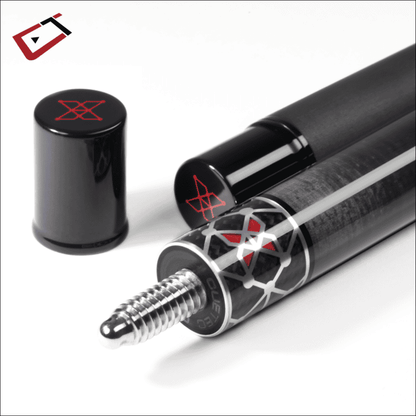 Cuetec Cynergy X Raw Black Leath Wrap-Wrapless