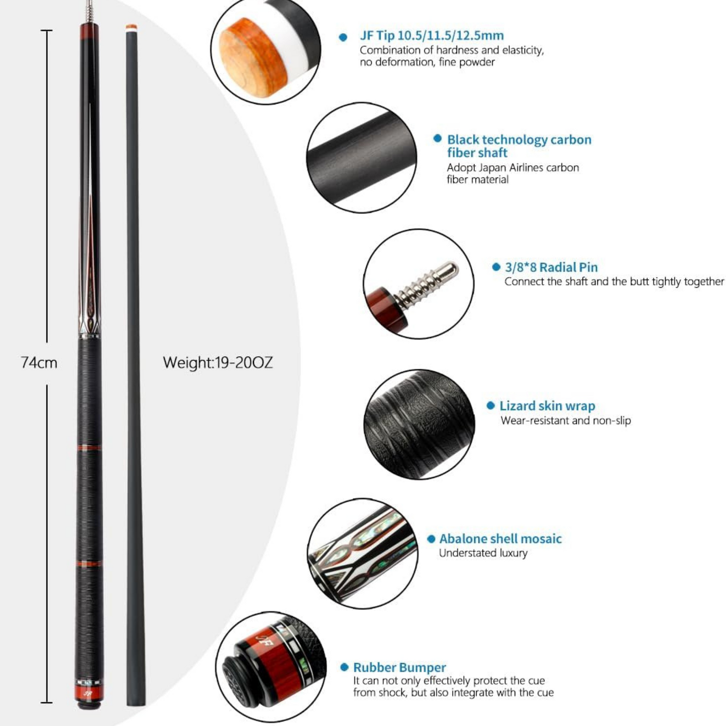 JFlowers JF20-21F – Zx Billiards