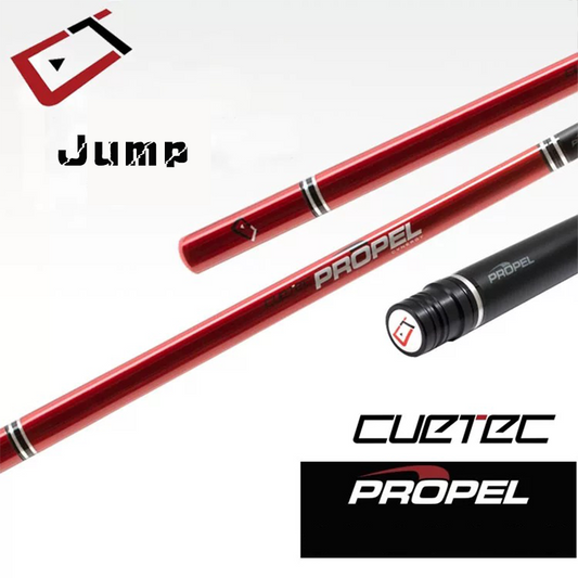 CYNERGY PROPEL JUMP CUE – RUBY RED