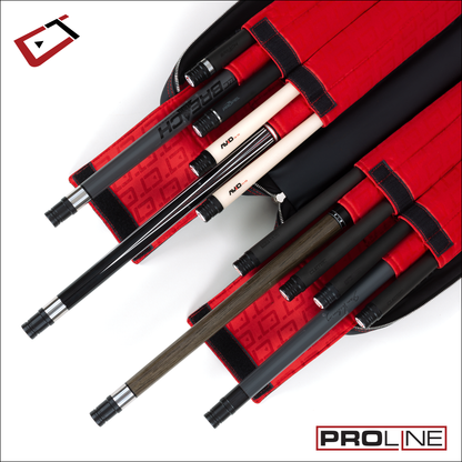 Cuetec Pro Line Black 4X8 Soft Case