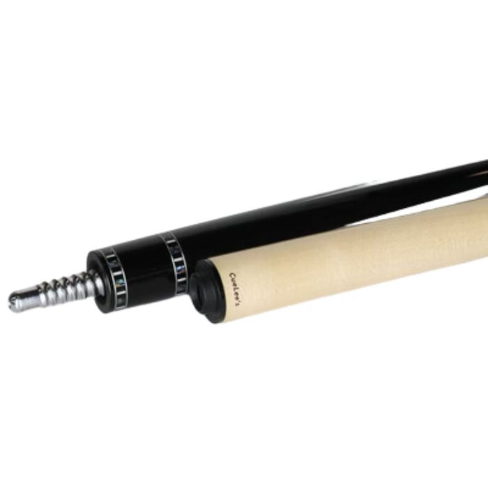 Cuelees Butt - Beserker Pool Cue with Black Ostrich Wrap - Butt Only